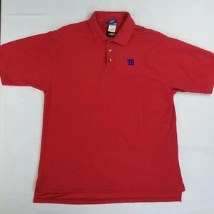 NY Giants Play Dry Moisture Wicking Polo Shirt XL
